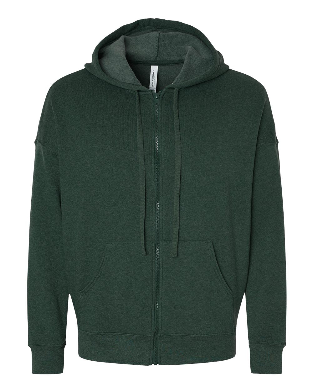 BELLA + CANVAS Unisex Sponge Fleece DTM Full-Zip Hoodie
