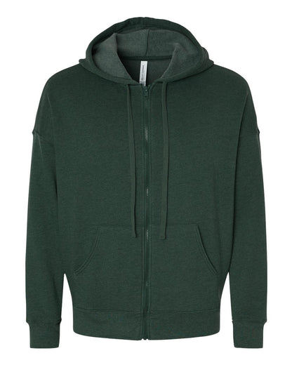 BELLA + CANVAS Unisex Sponge Fleece DTM Full-Zip Hoodie