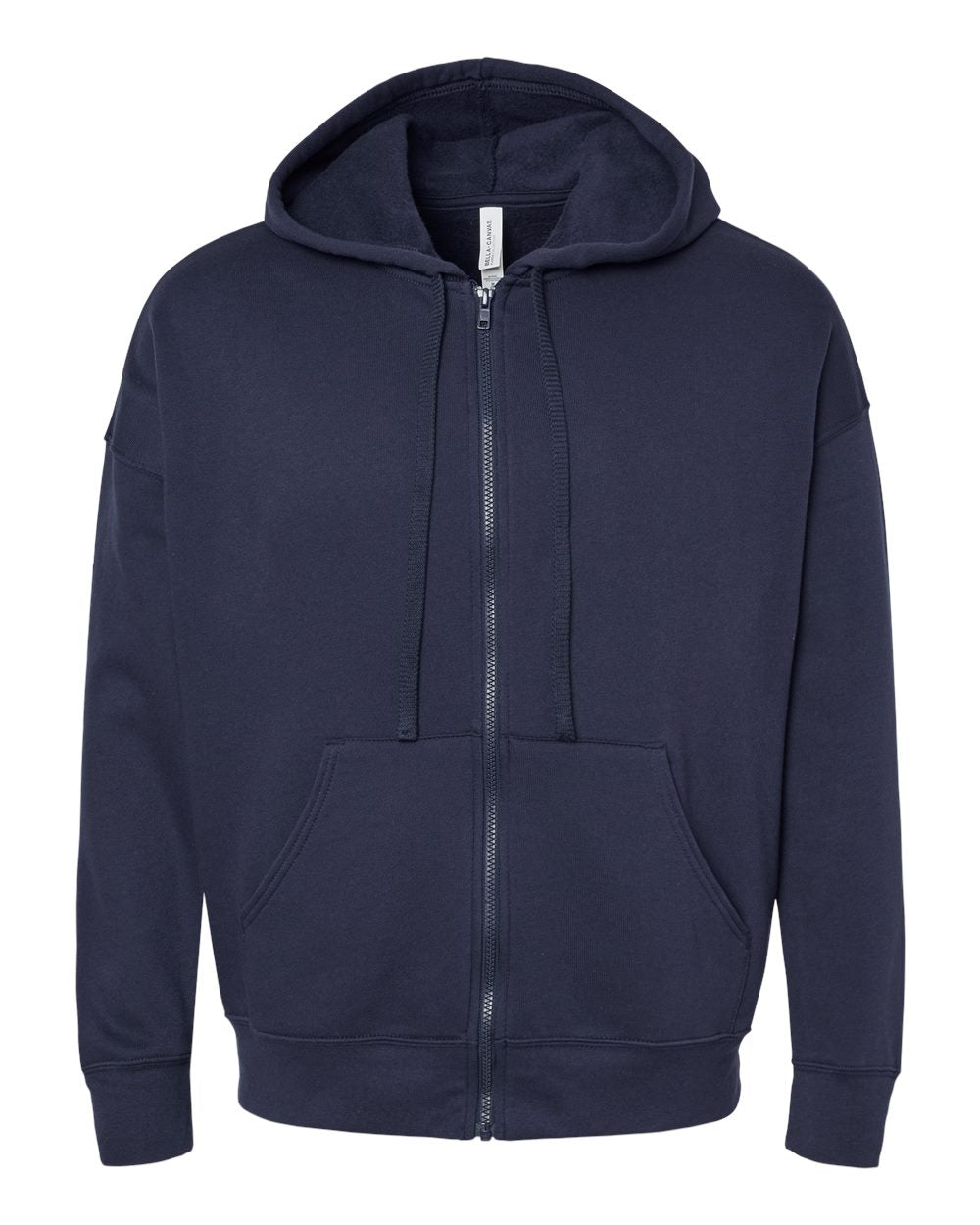 BELLA + CANVAS Unisex Sponge Fleece DTM Full-Zip Hoodie