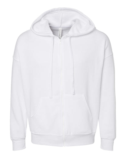BELLA + CANVAS Unisex Sponge Fleece DTM Full-Zip Hoodie