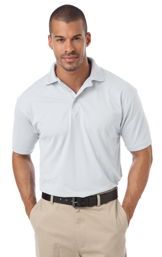 Blue Generation Men's IL-50 Pocketless Polo-BG1051