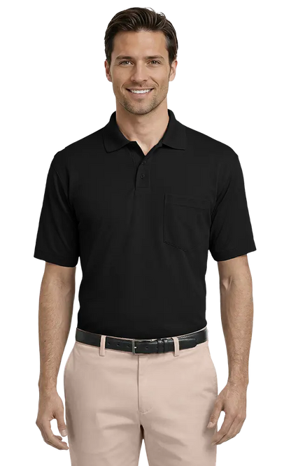 Blue Generation Adult IL-50 Pocketed Polo-BG1052