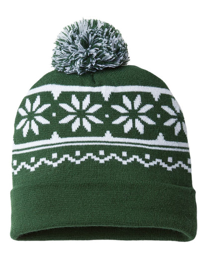 CAP AMERICA - USA-Made Snowflake Beanie - RKF12