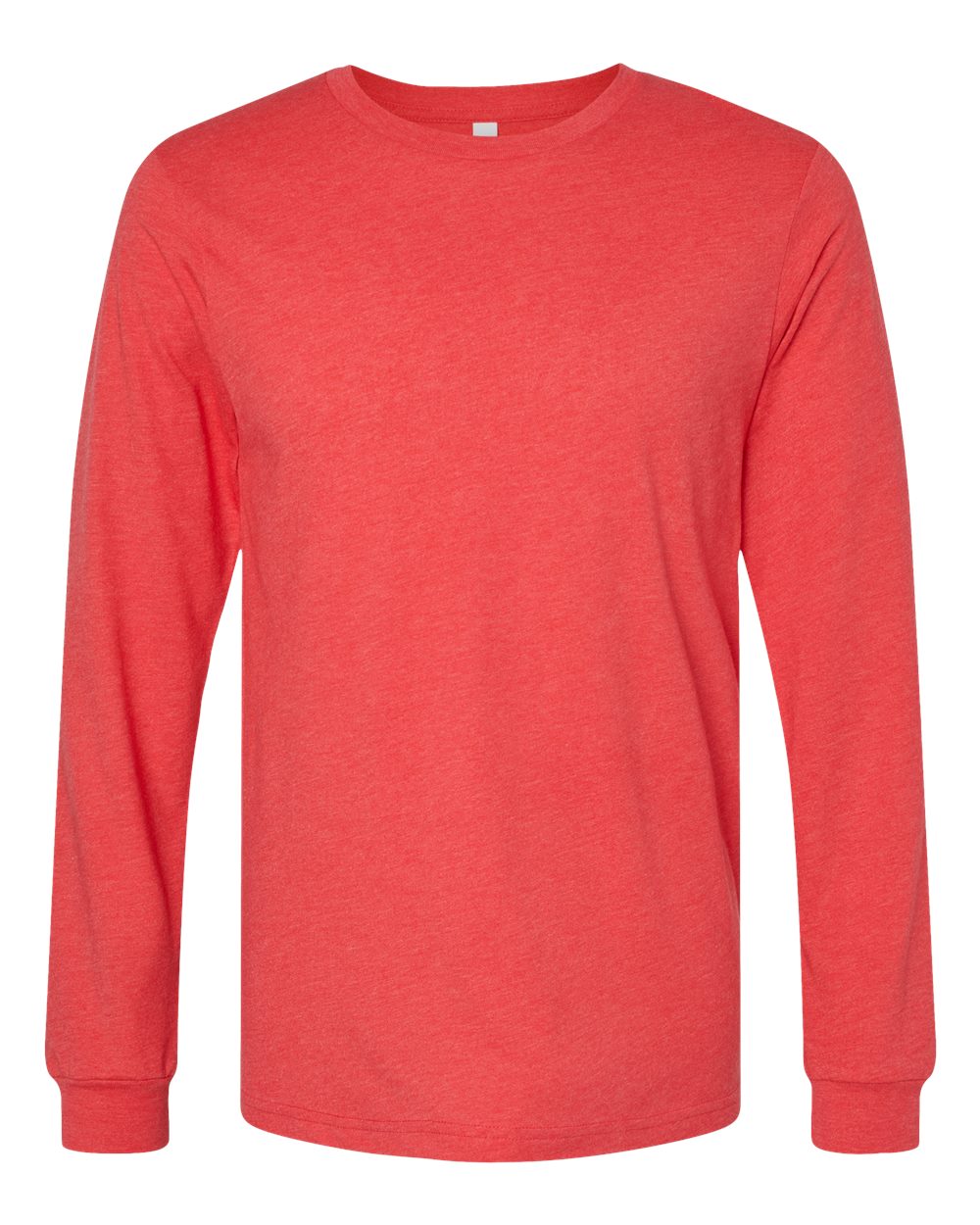 BELLA + CANVAS Heather CVC Long Sleeve Tee