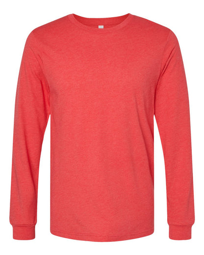 BELLA + CANVAS Heather CVC Long Sleeve Tee