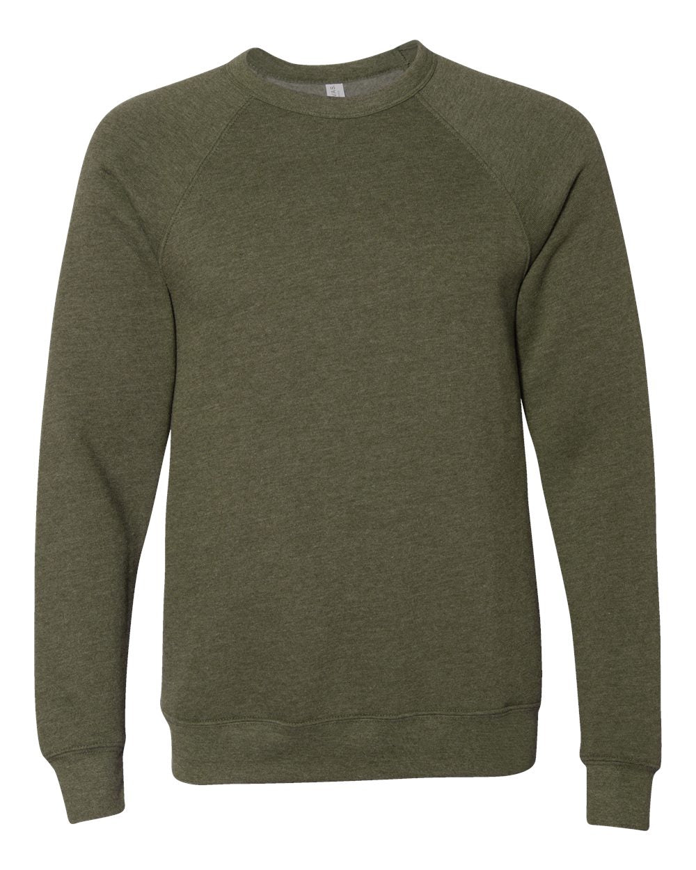BELLA + CANVAS Sponge Fleece Raglan Crewneck Sweatshirt