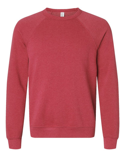 BELLA + CANVAS Sponge Fleece Raglan Crewneck Sweatshirt