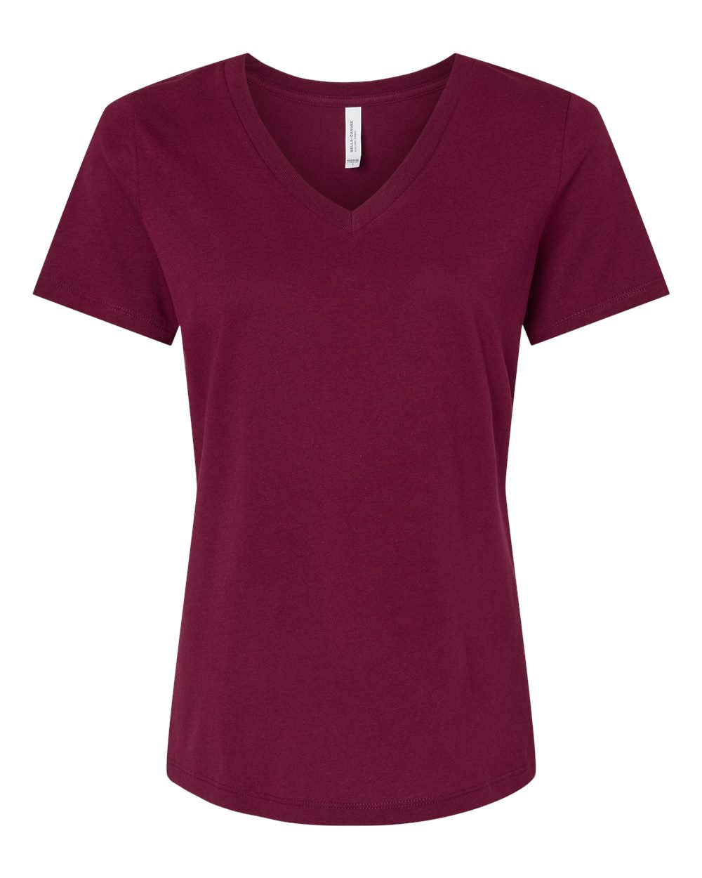 BELLA + CANVAS Women’s Relaxed Jersey V-Neck Tee