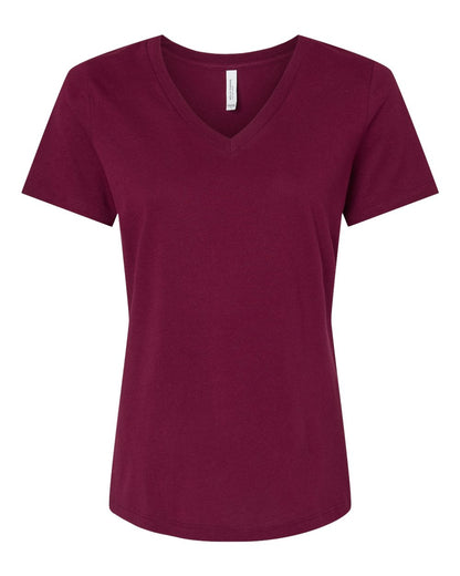 BELLA + CANVAS Women’s Relaxed Jersey V-Neck Tee