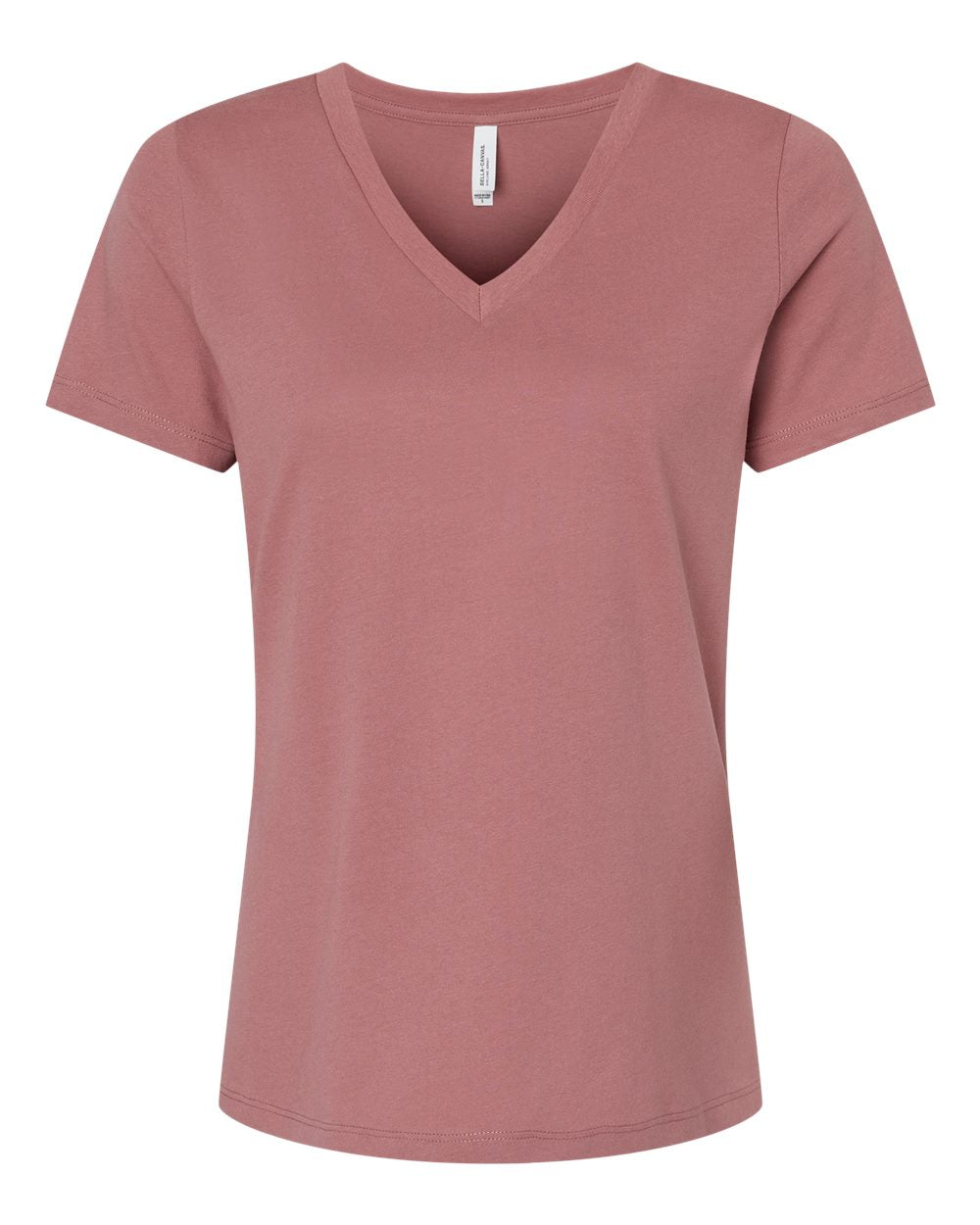 BELLA + CANVAS Women’s Relaxed Jersey V-Neck Tee