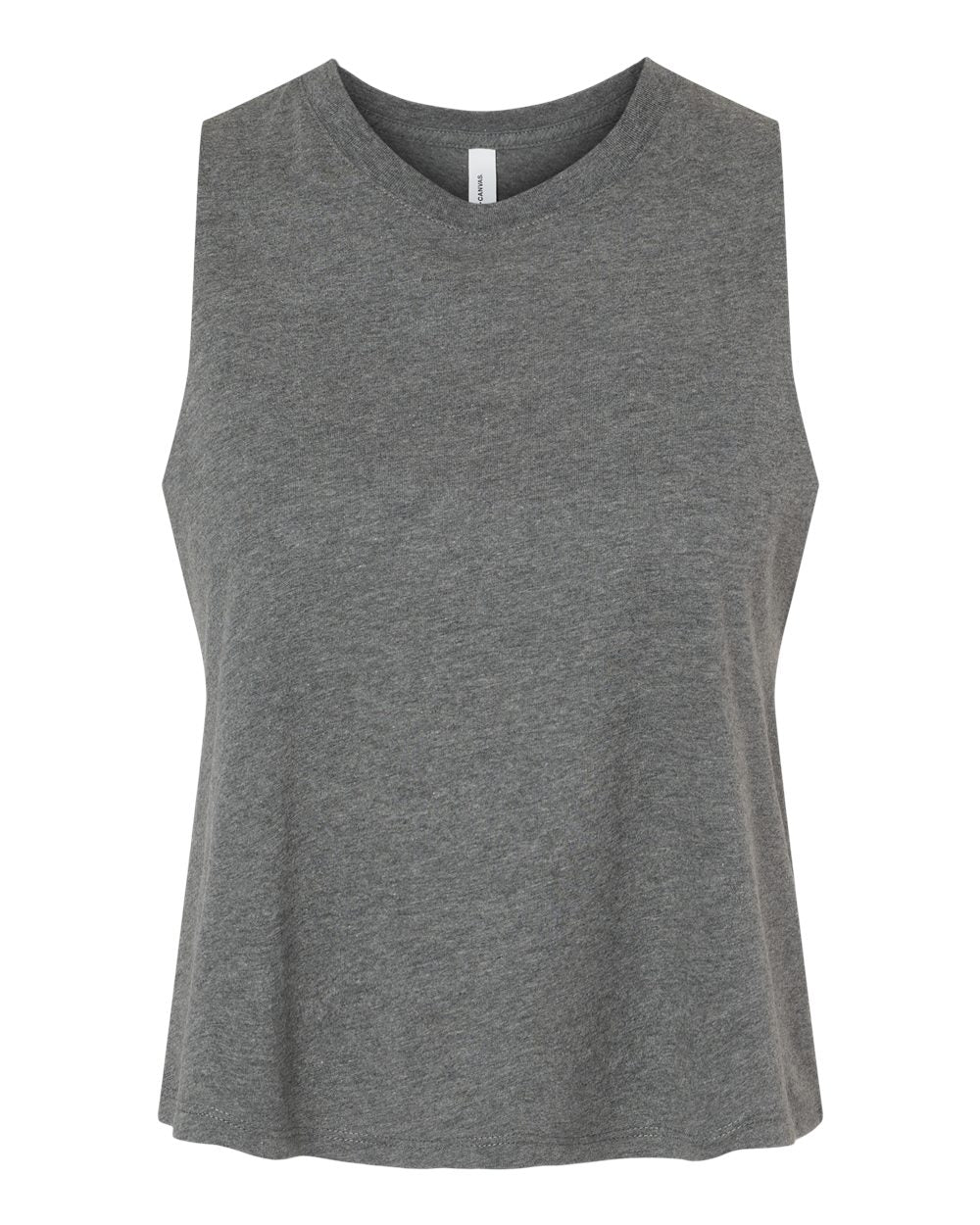 BELLA + CANVAS Women's Racerback Crop Tank