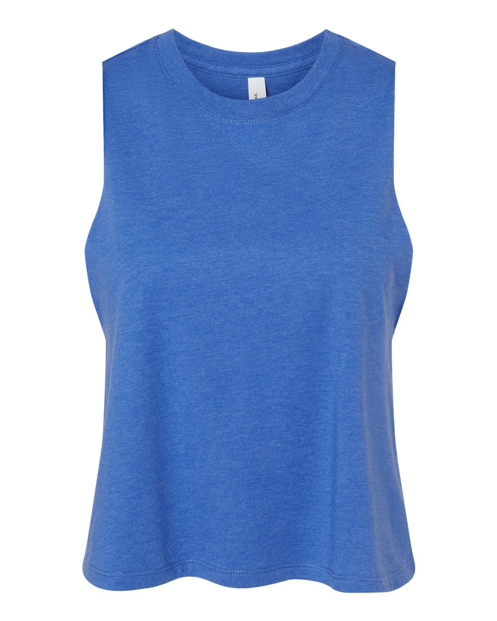BELLA + CANVAS Women's Racerback Crop Tank