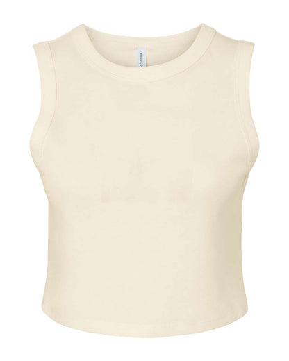 BELLA + CANVAS Women's Micro Rib Muscle Crop Tank