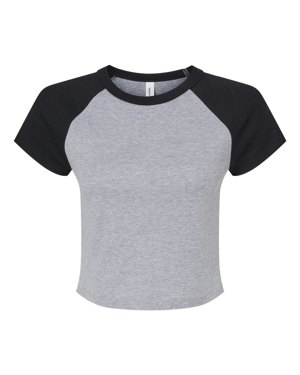 BELLA + CANVAS Women's Micro Rib Raglan Baby Tee