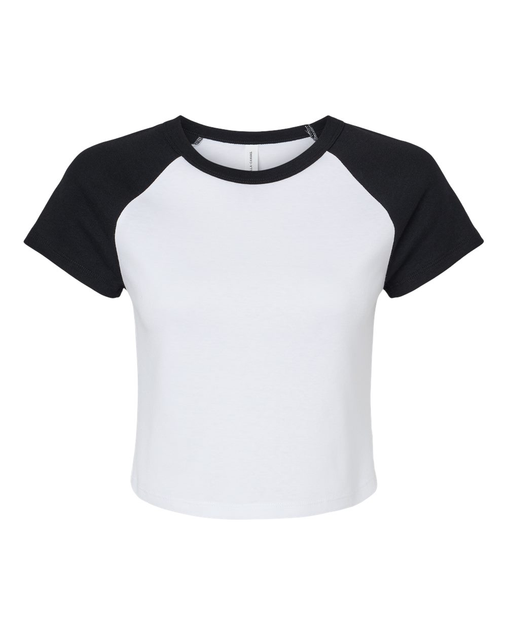 BELLA + CANVAS Women's Micro Rib Raglan Baby Tee