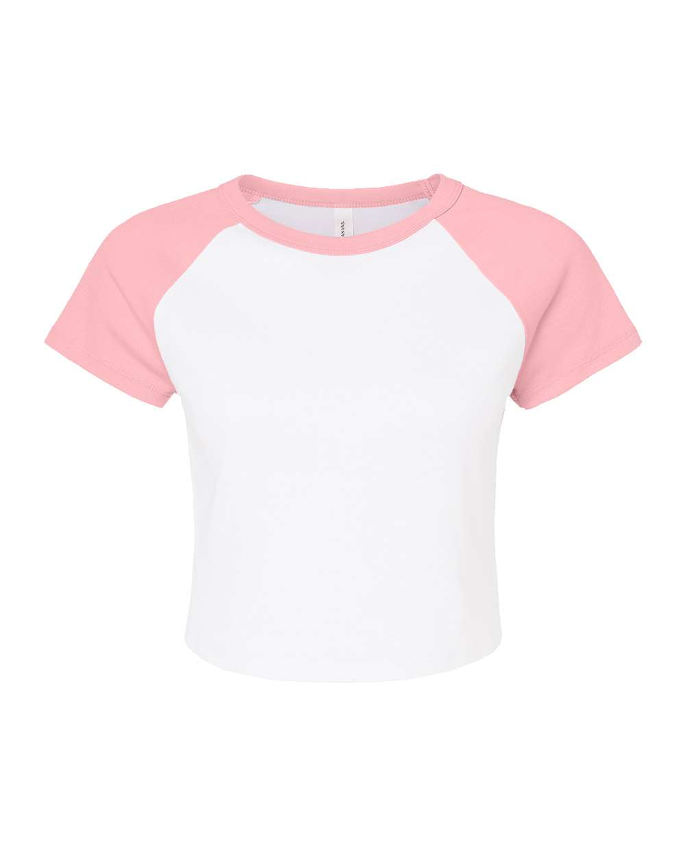 BELLA + CANVAS Women's Micro Rib Raglan Baby Tee