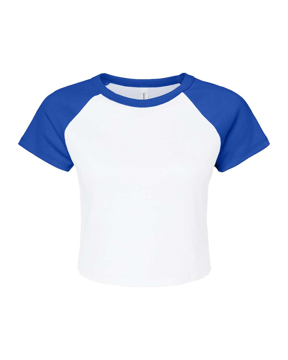 BELLA + CANVAS Women's Micro Rib Raglan Baby Tee