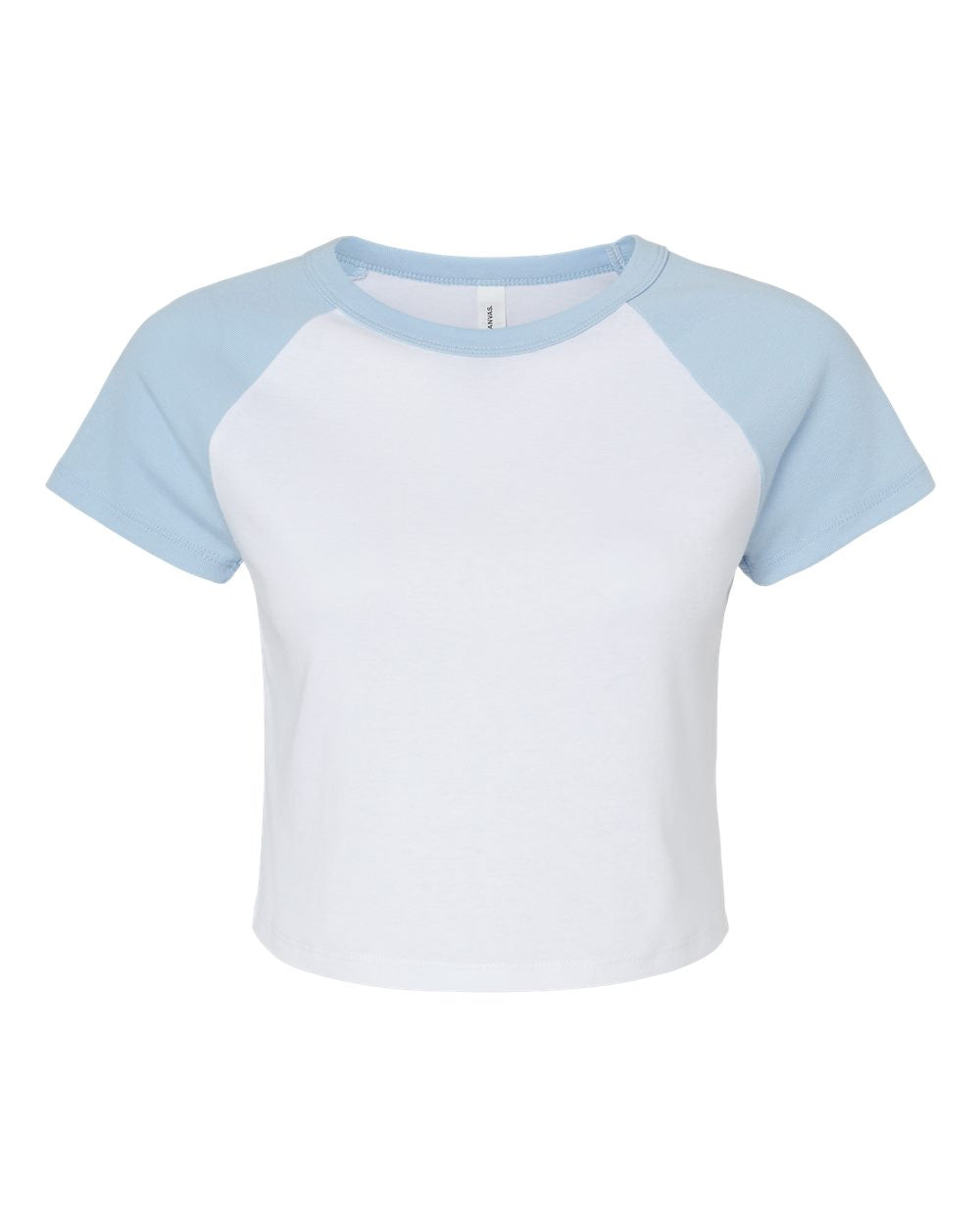 BELLA + CANVAS Women's Micro Rib Raglan Baby Tee