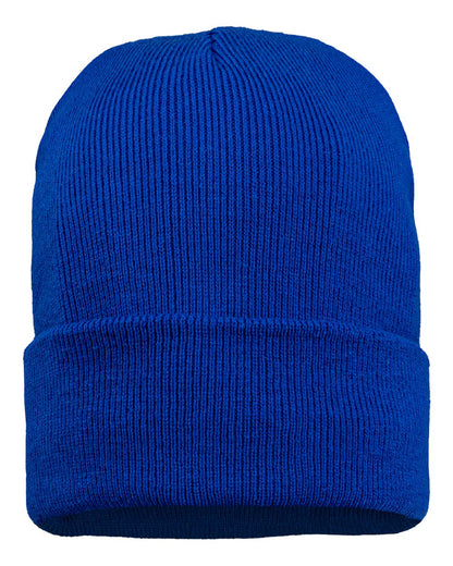 Sportsman - 12" Jersey Lined Cuffed Beanie - SP12JL