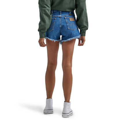 Wrangler® Women's Reworked Short - Dark Stone