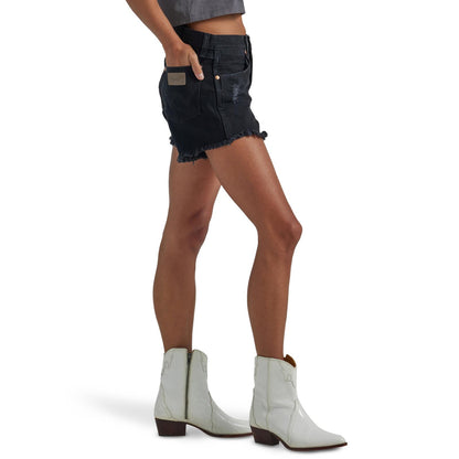 Wrangler® Women's Reworked Short - Shadow Black