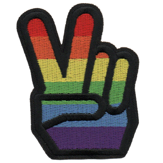 Pride Peace Fingers Patch
