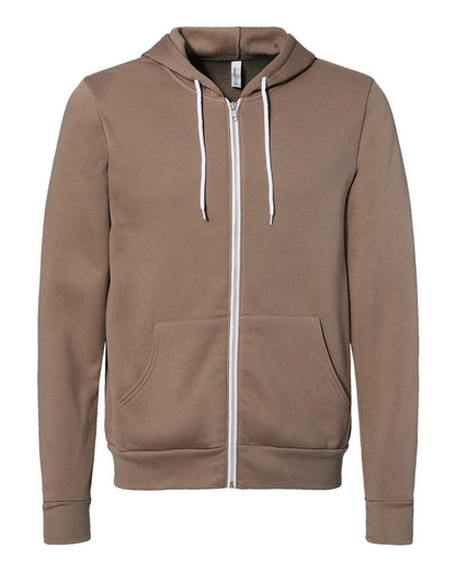 BELLA + CANVAS Sponge Fleece Full-Zip Hoodie