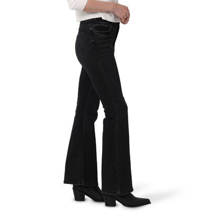 Wrangler® Women's Fierce Flare Jean - Black