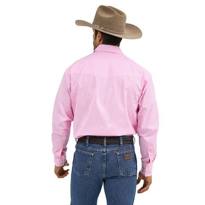 Wrangler® Men's Bucking Cancer Western Snap Shirt