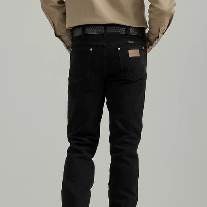 Vaqueros ajustados y flexibles Wrangler® Cowboy Cut® Active - Negro