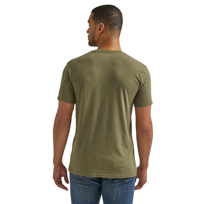 Men's Wrangler Kabel Logo T-Shirt - Sage