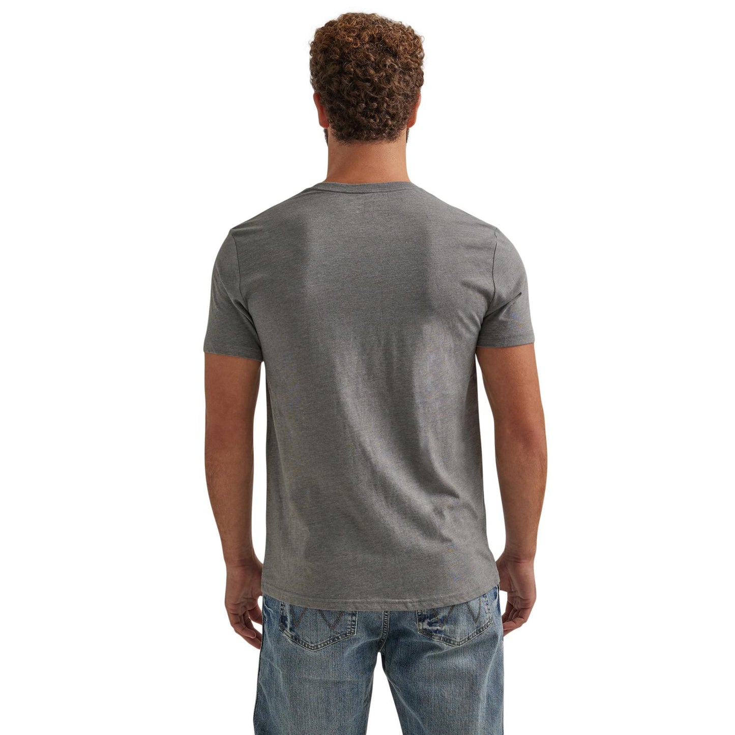 Men's Wrangler Kabel Logo T-Shirt - Pewter