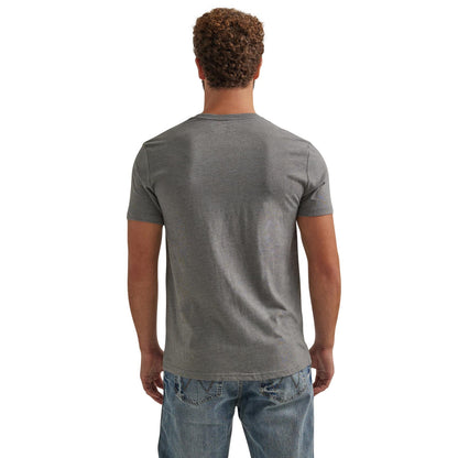 Men's Wrangler Kabel Logo T-Shirt - Pewter