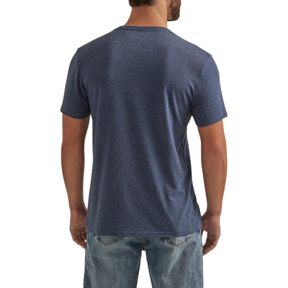 Men's Wrangler Kabel Logo T-Shirt - Navy