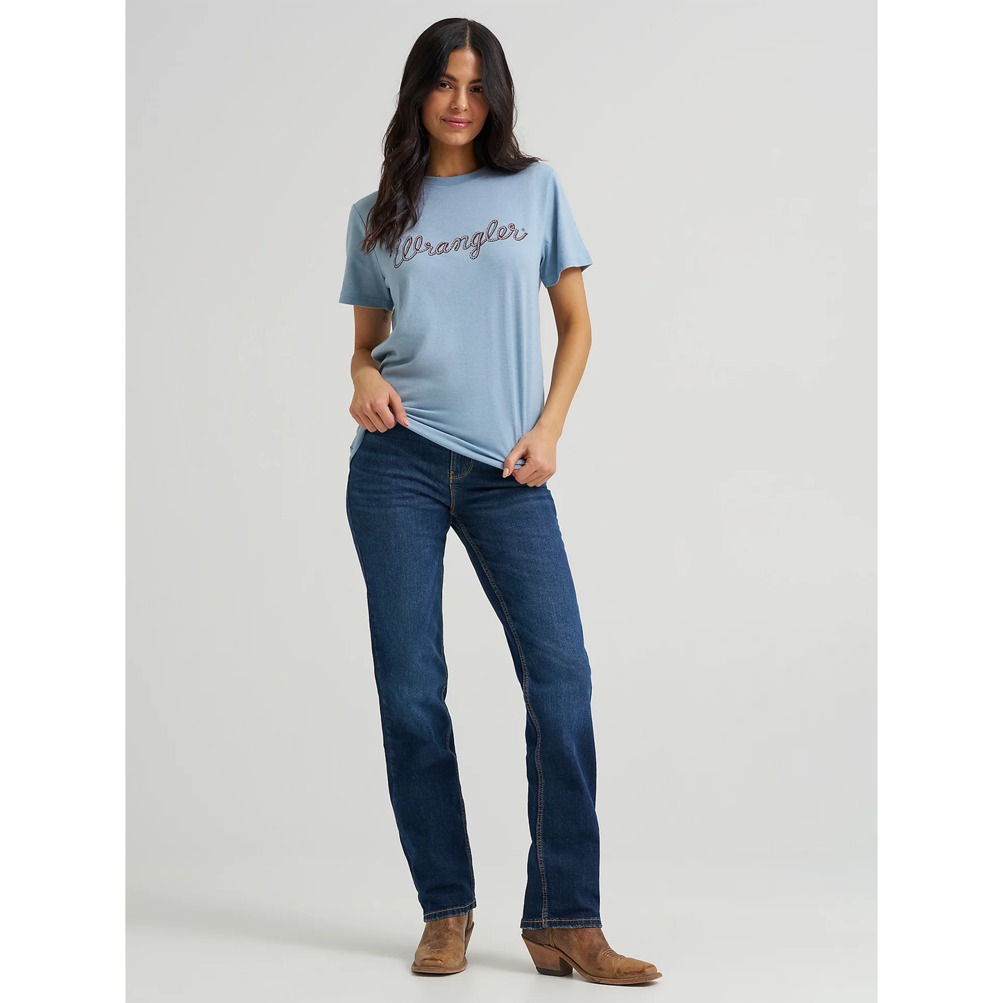Wrangler Women's Rope Logo Reg Fit Tee