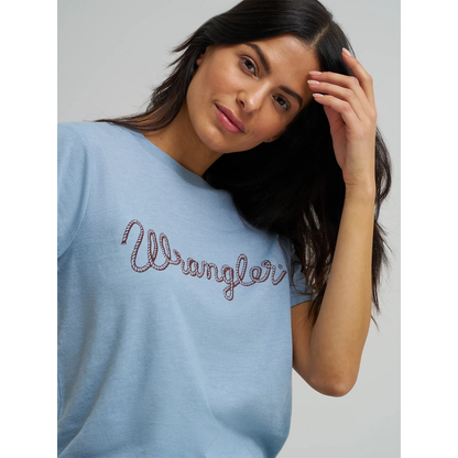 Wrangler Women's Rope Logo Reg Fit Tee