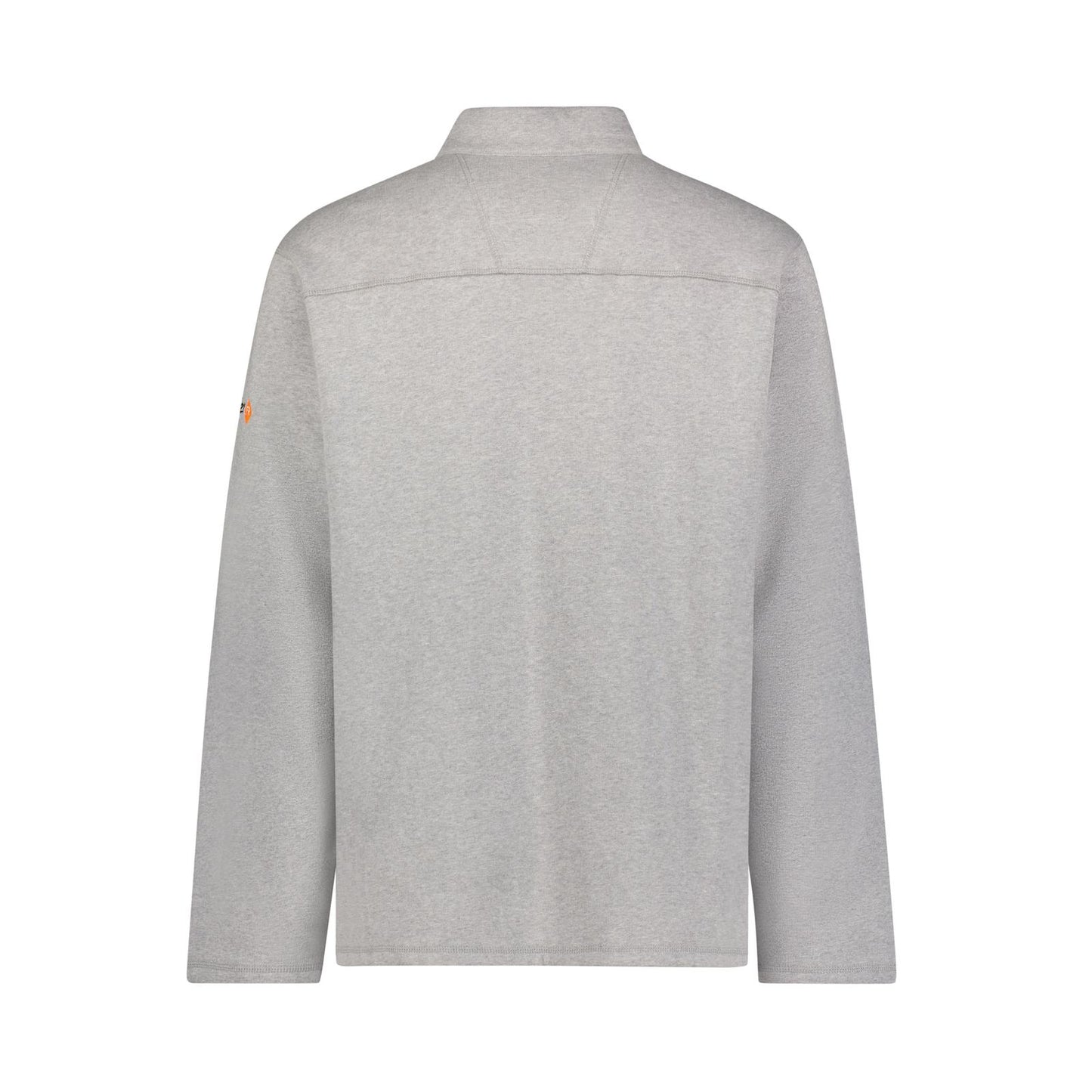 Wrangler® FR Flame-Resistant Quarter Zip Pullover - Grey Heather
