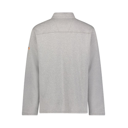 Wrangler® FR Flame-Resistant Quarter Zip Pullover - Grey Heather