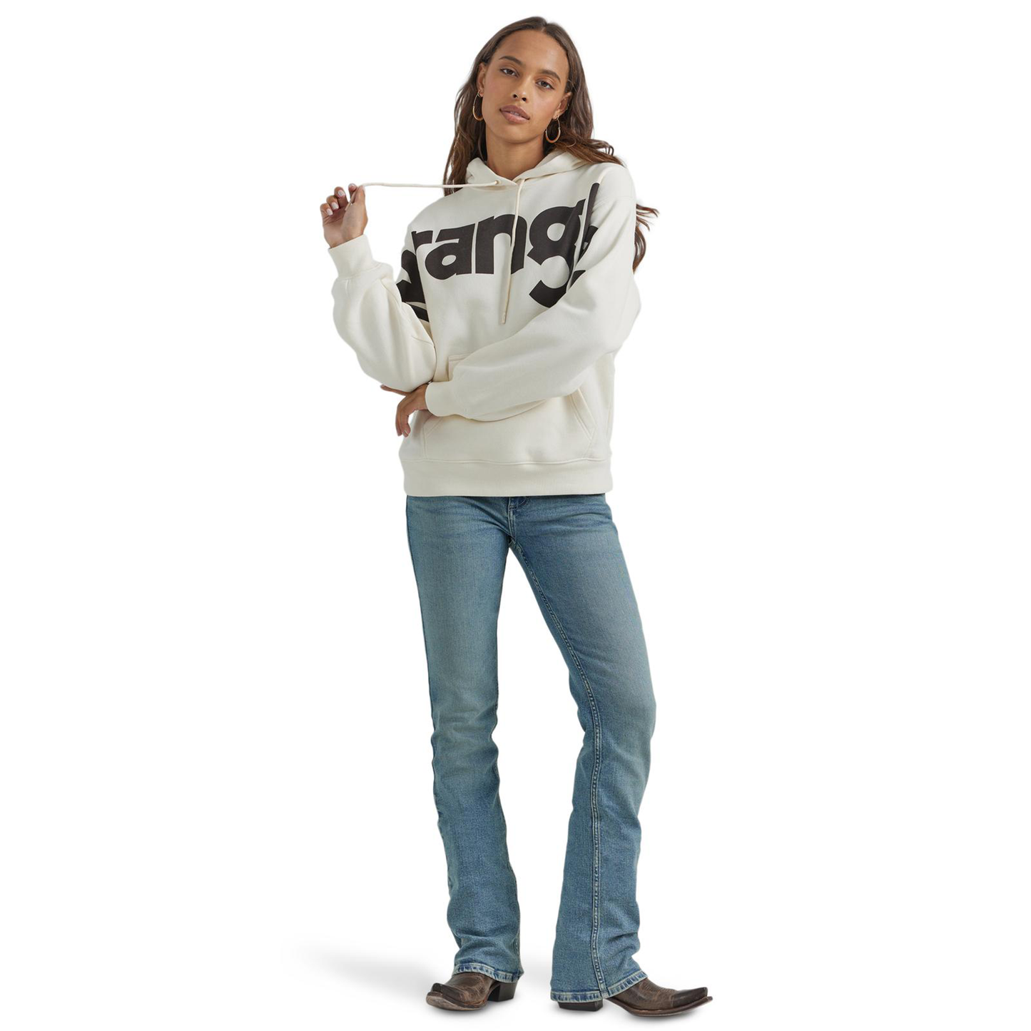 Wrangler Women's Bold Logo Hoodie