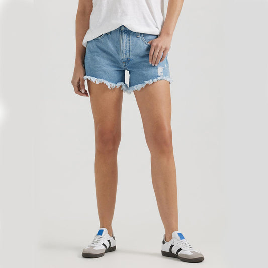 Wrangler® Women's Reworked Short - Off Shore