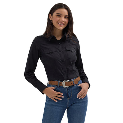 Wrangler Women's Western Button Down Shirt