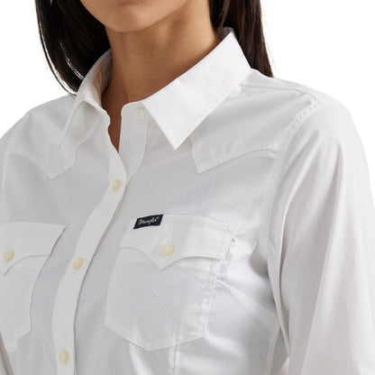 Wrangler Women's Western Button Down Shirt