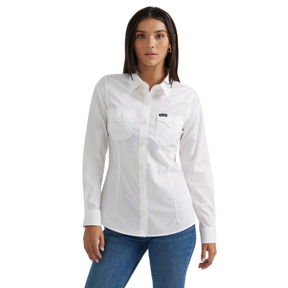 Wrangler Women's Western Button Down Shirt
