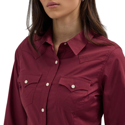 Wrangler Women's Western Button Down Shirt