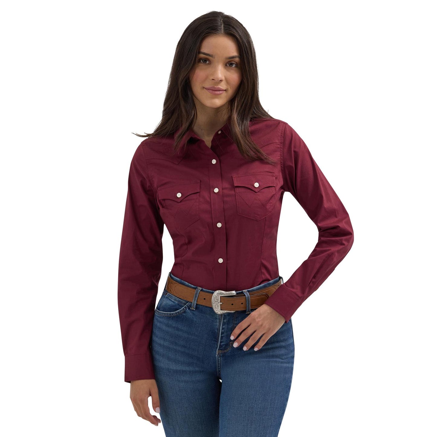 Wrangler Women's Western Button Down Shirt