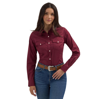 Wrangler Women's Western Button Down Shirt