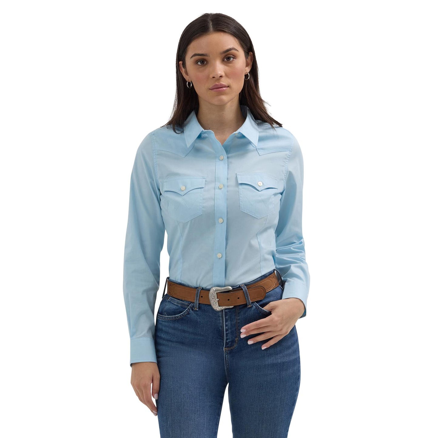 Wrangler Women's Western Button Down Shirt