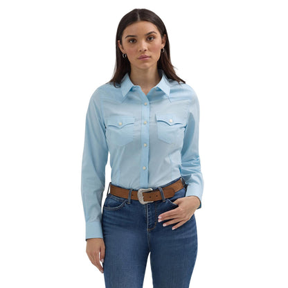 Wrangler Women's Western Button Down Shirt