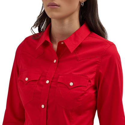Wrangler Women's Western Button Down Shirt