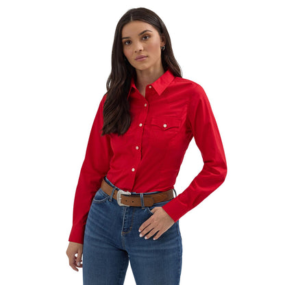 Wrangler Women's Western Button Down Shirt